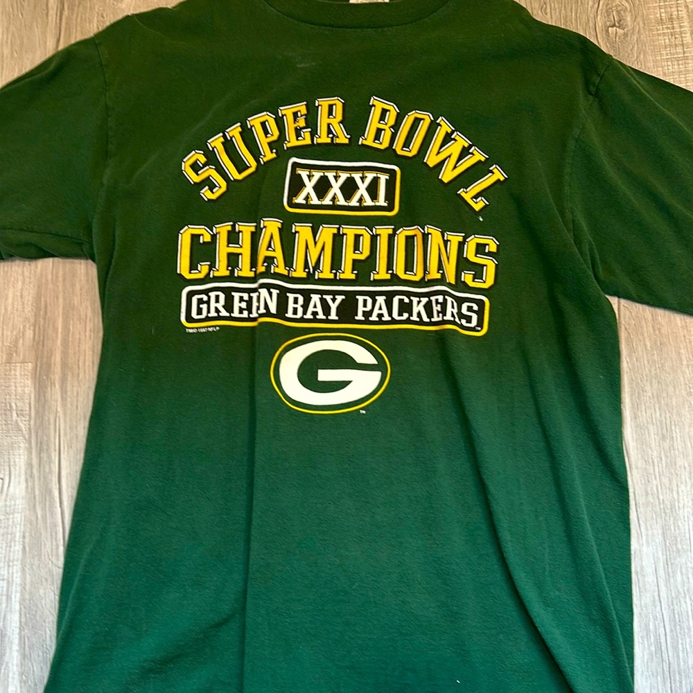 Vintage Tultex Green Bay Packers Super Bowl XXXI